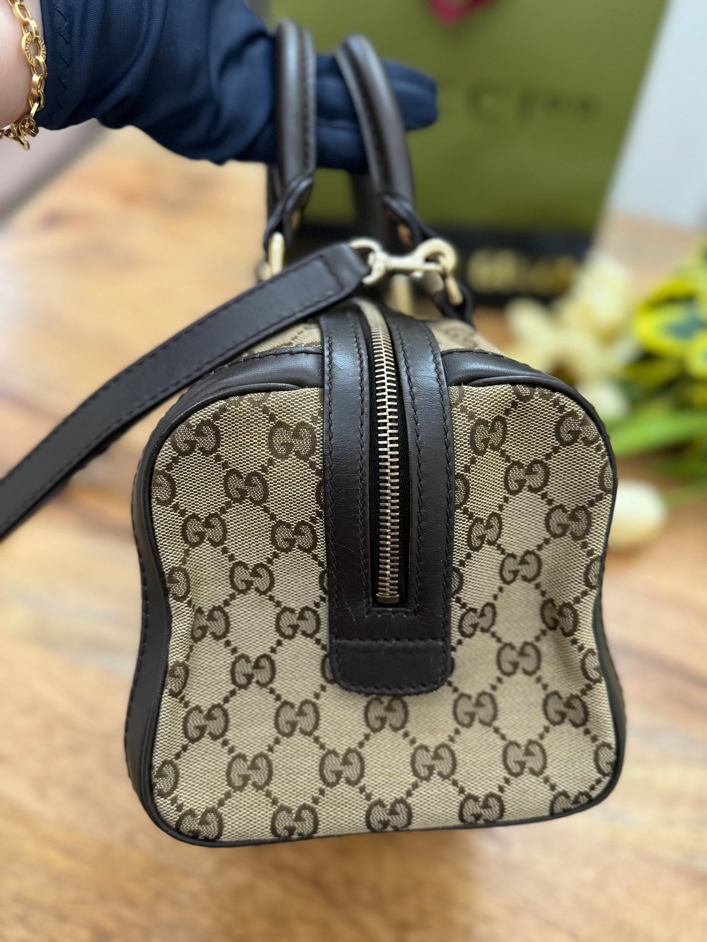 GUCCI - Ophidia boston bag (Pre-loved)