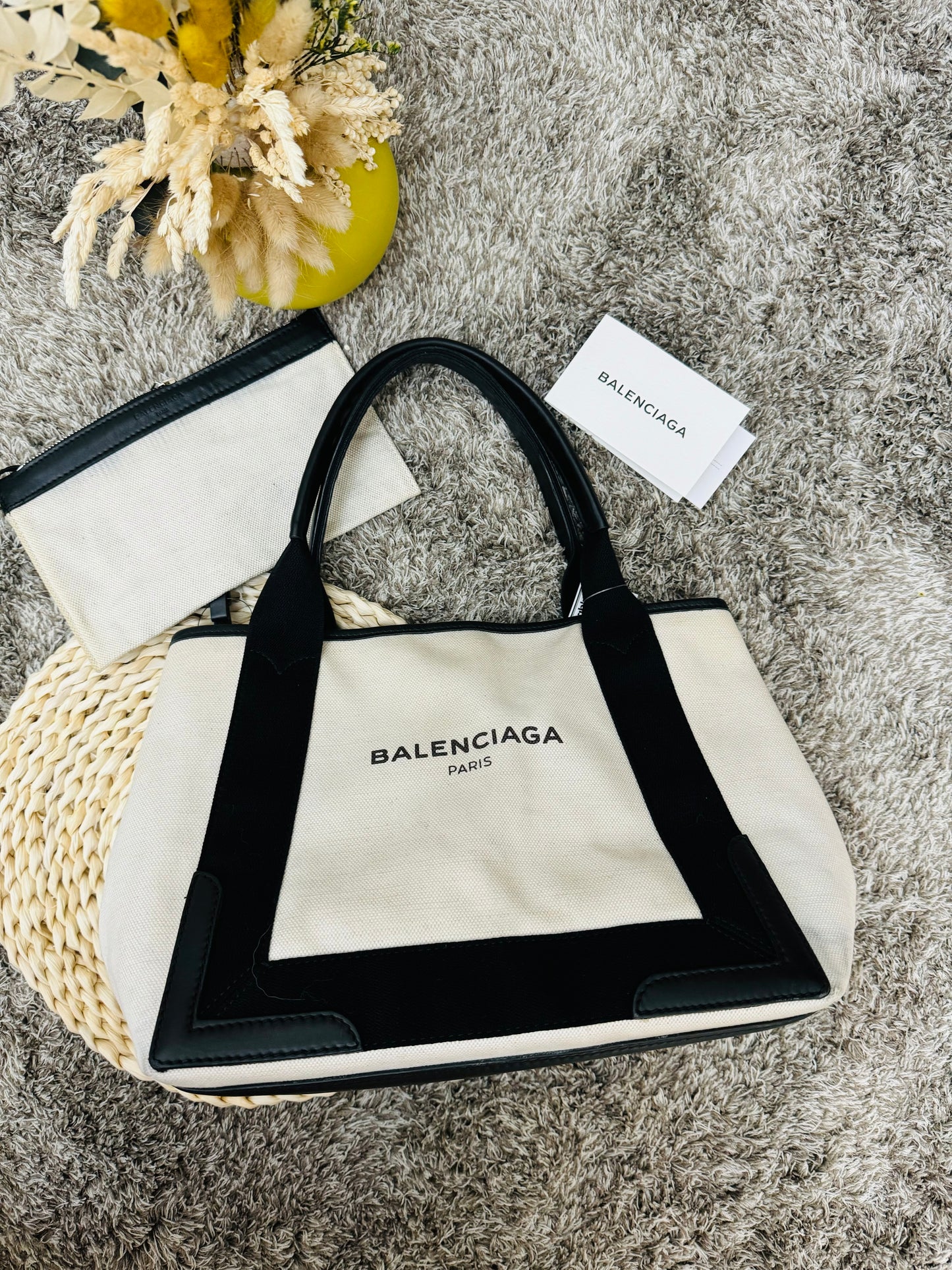 CABAS TOTE BAG + POUCH