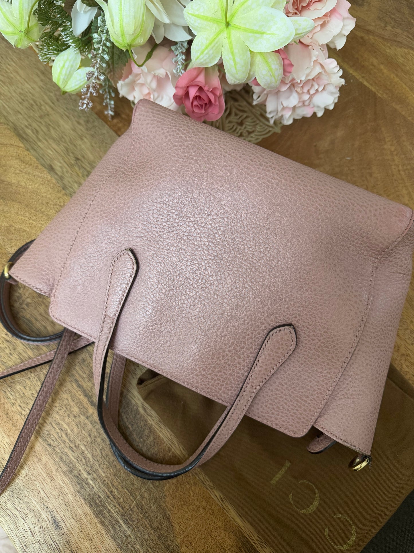 GUCCI - SWAY SLING BAG, 2 way - (Pre-loved)