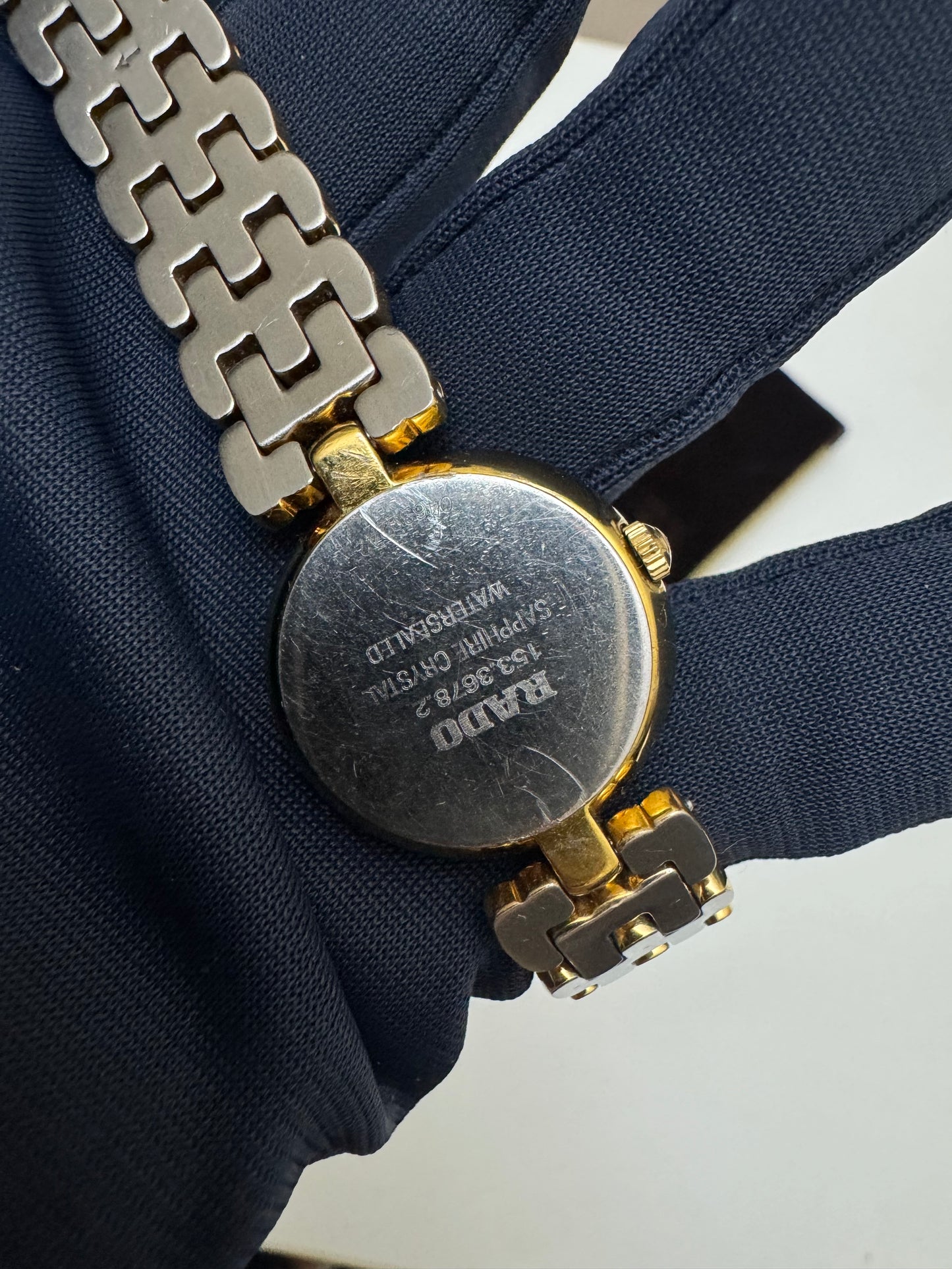 RADO WATCH - JUBILEE SAPPHIRE CRYSTAL + DIA (Pre-loved)