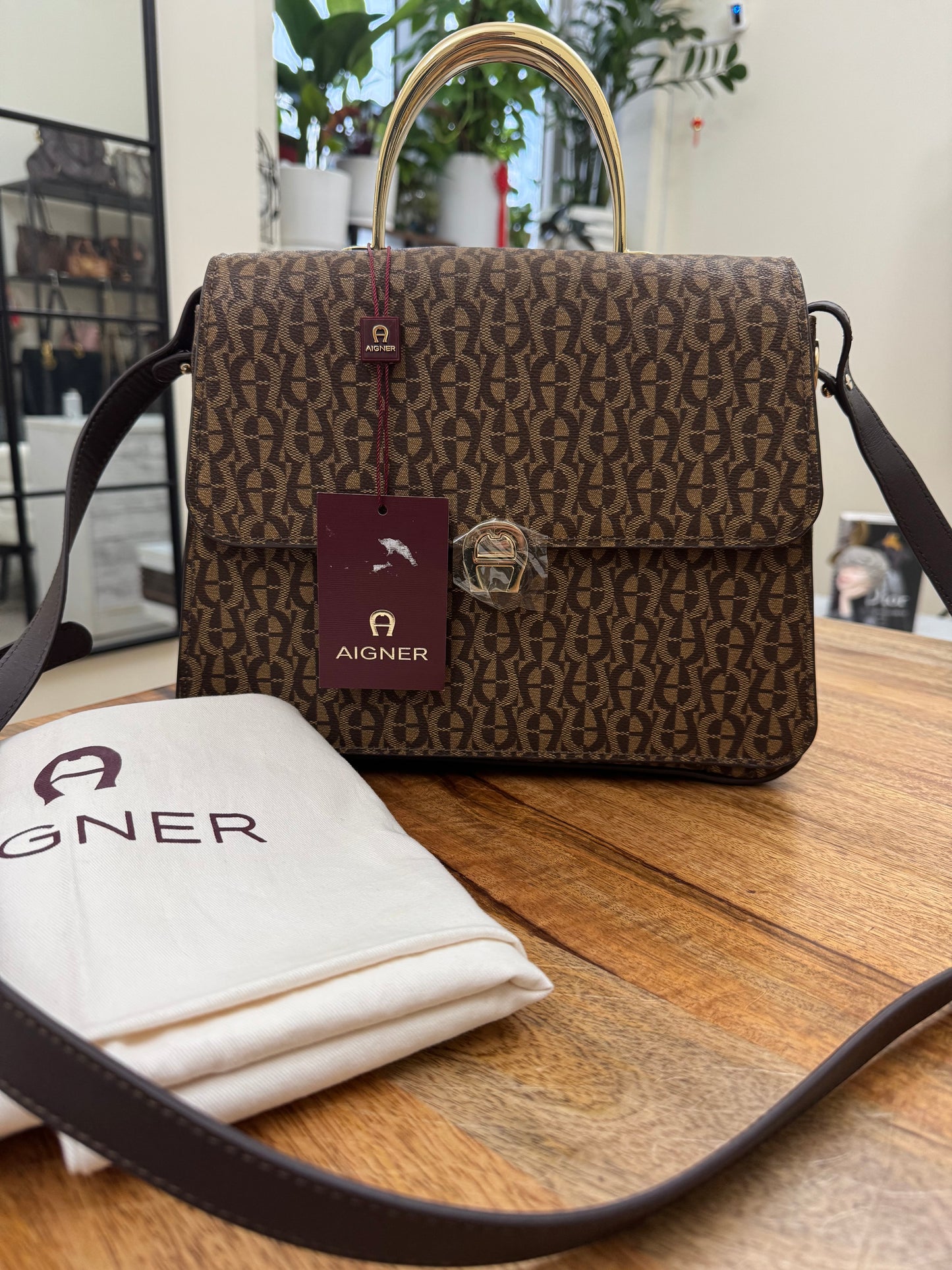 AIGNER - 3 WAY BAG (Unused, New)