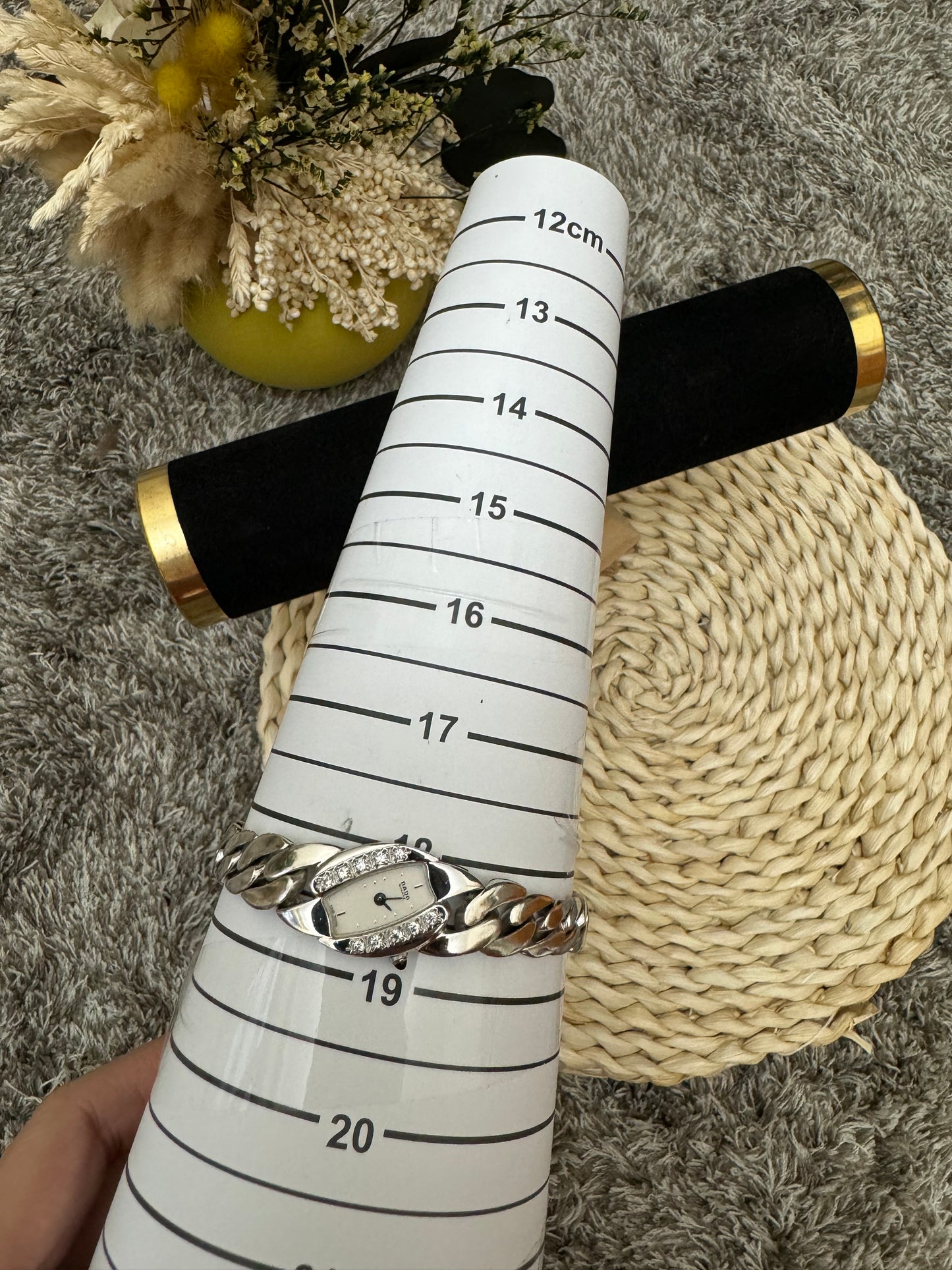 SILVER LADIES WATCH