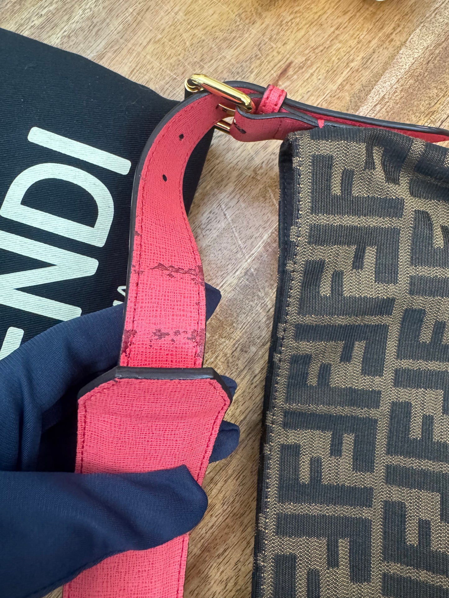 FENDI ZUCCA - HOBO SHOULDER BAG