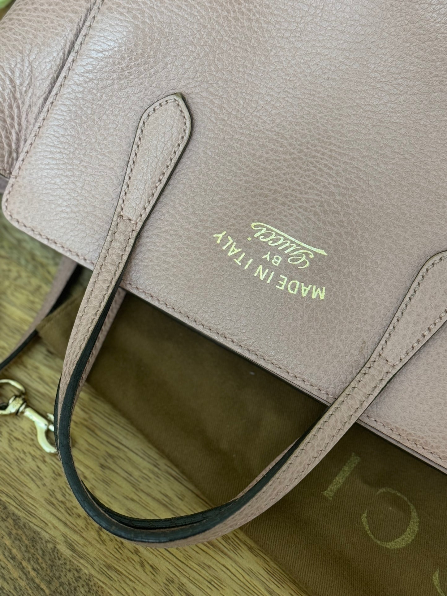 GUCCI - SWAY SLING BAG, 2 way - (Pre-loved)