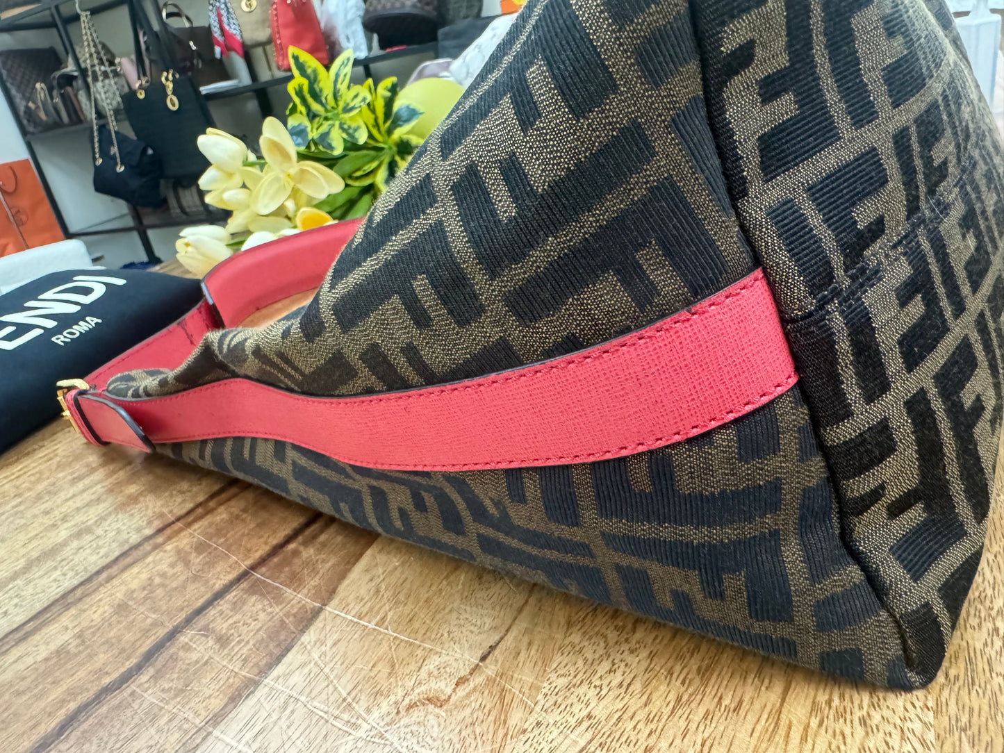FENDI ZUCCA - HOBO SHOULDER BAG