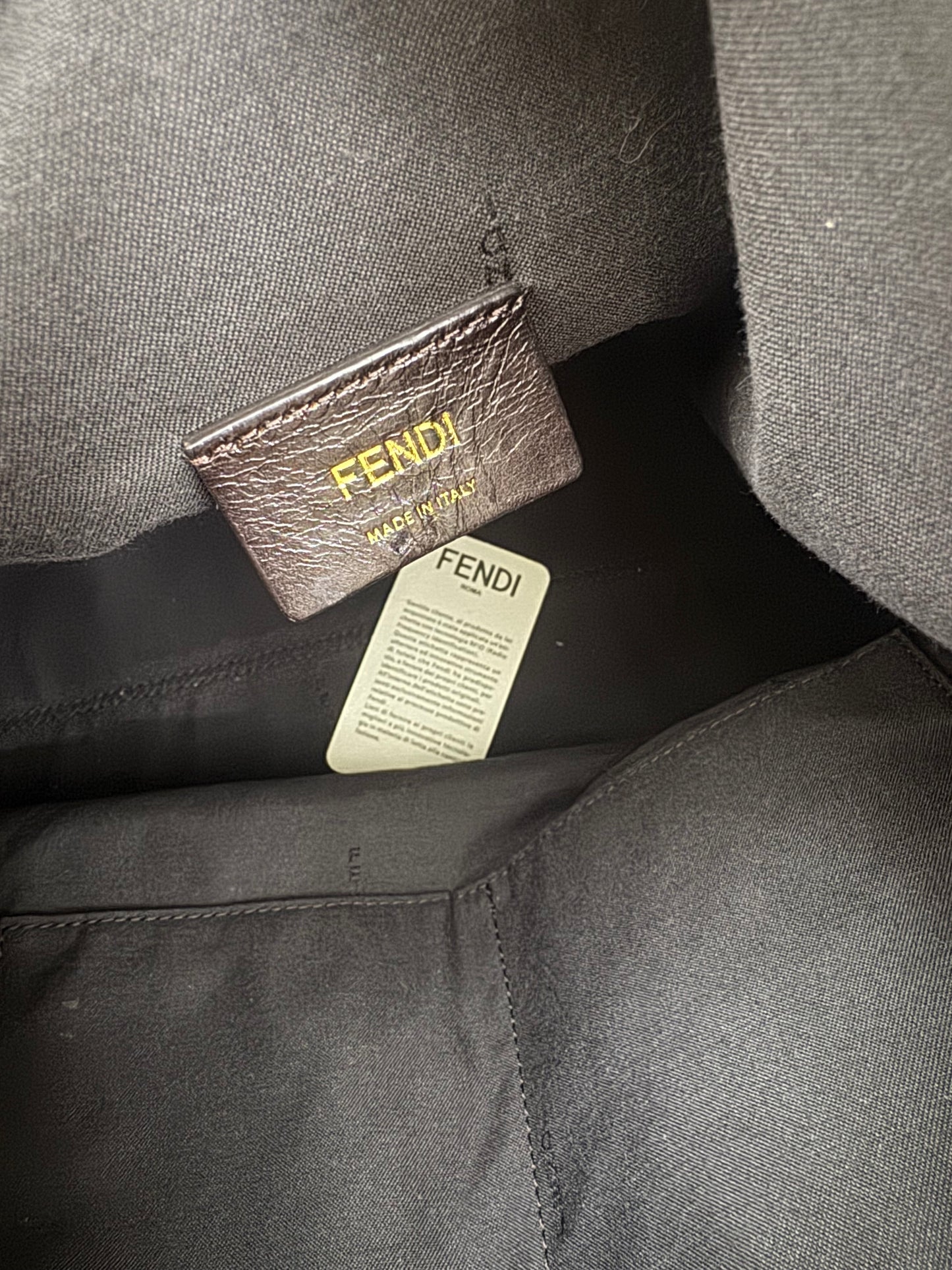 FENDI ZUCCA - HOBO SHOULDER BAG