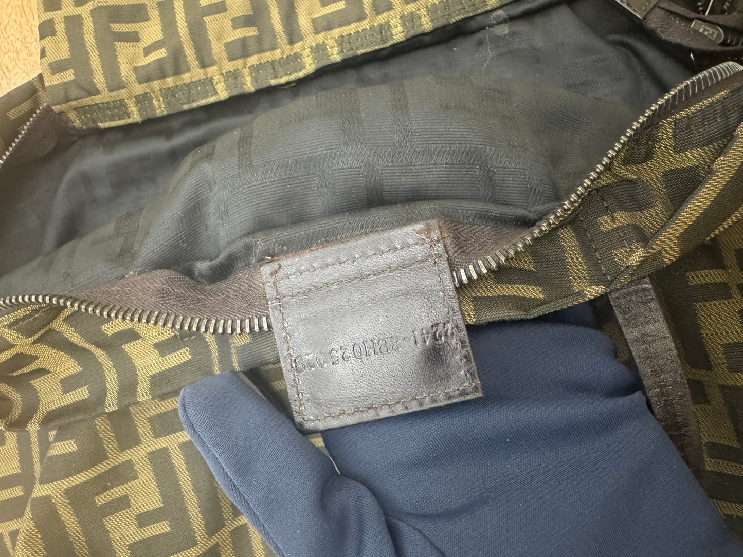 FENDI ZUCCA - TOTE BAG (Medium, Pre-loved)