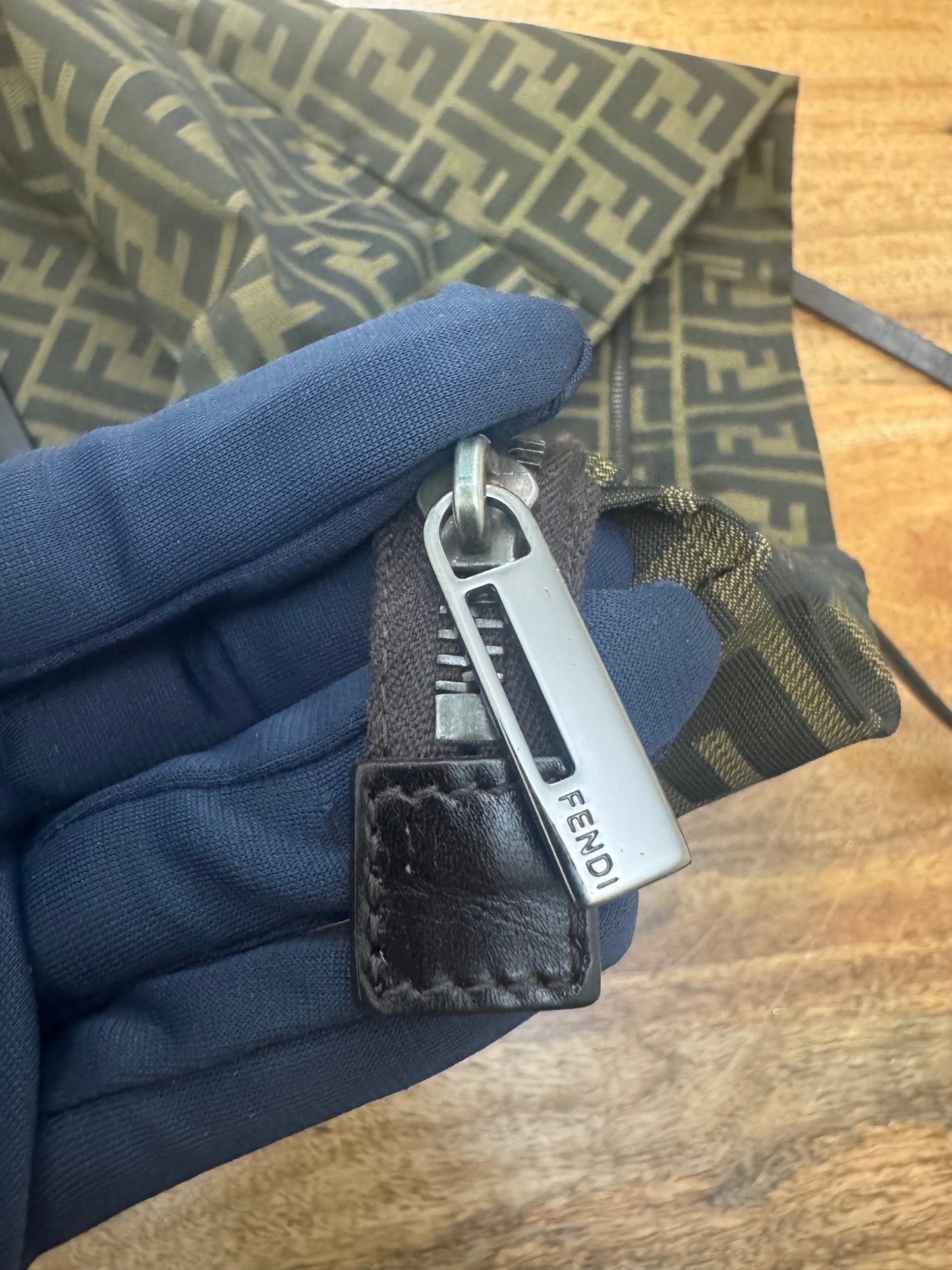 FENDI ZUCCA - TOTE BAG (Medium, Pre-loved)