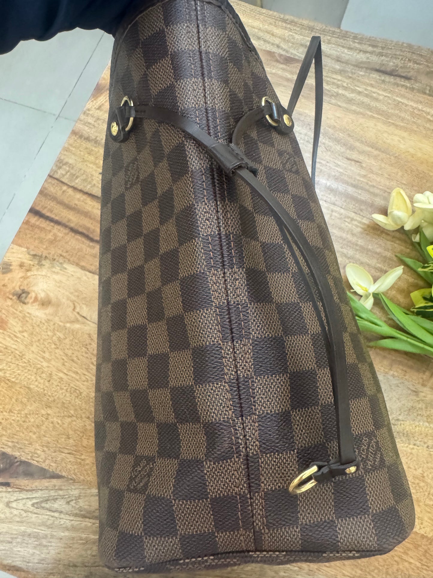 LOUIS VUITTON - NEVERFULL MM DE - (Pre-loved)