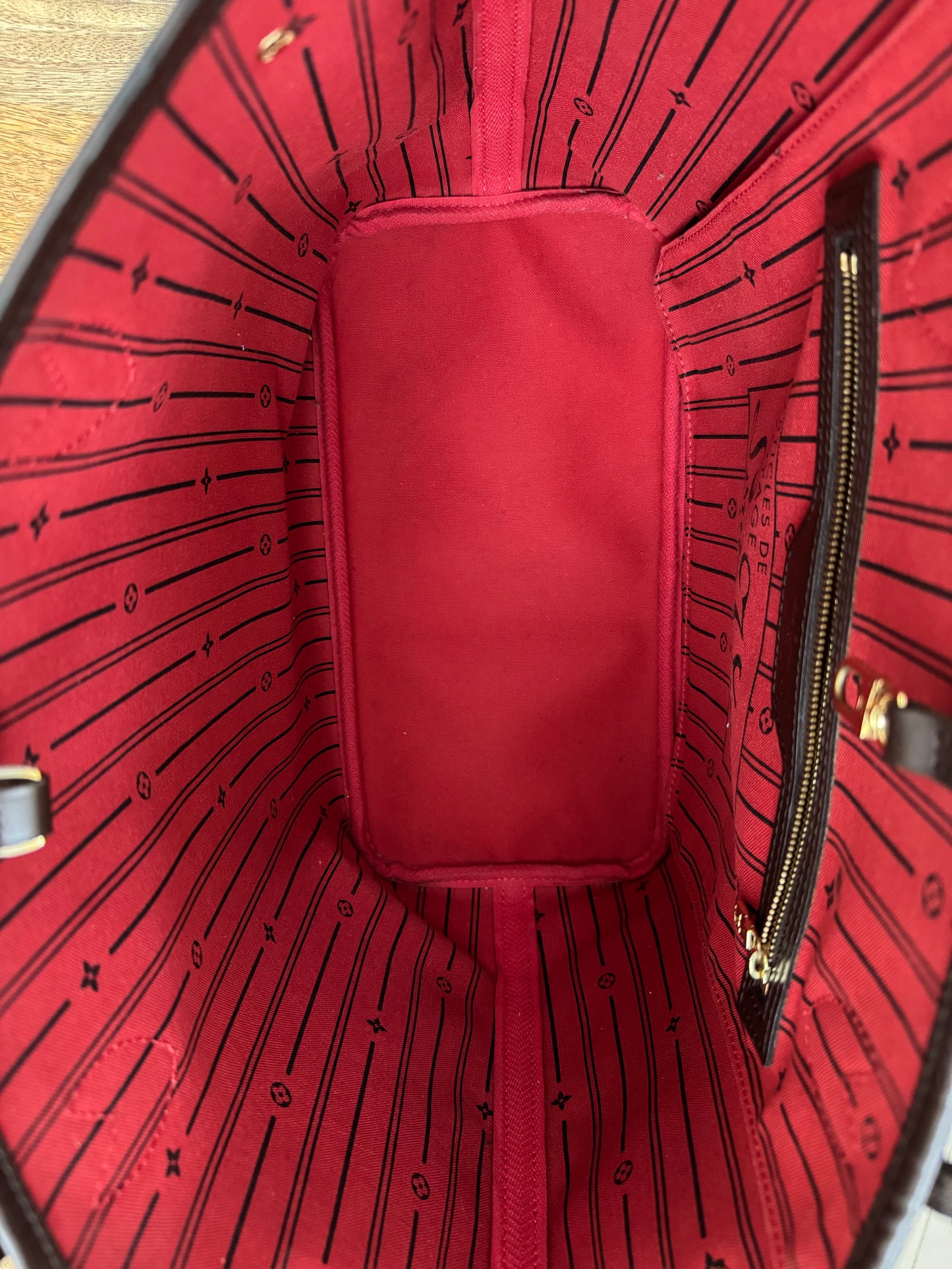 LOUIS VUITTON - NEVERFULL MM DE - (Pre-loved)