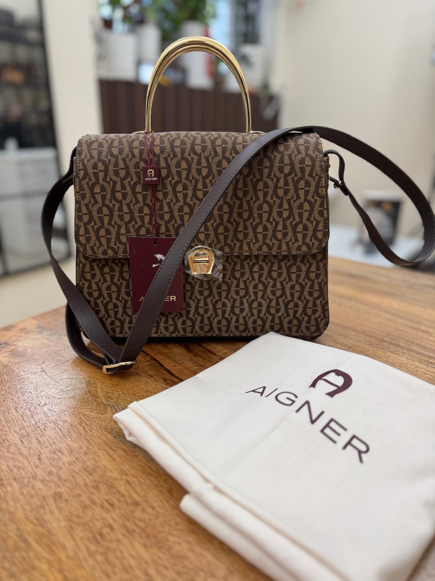 AIGNER - 3 WAY BAG (Unused, New)