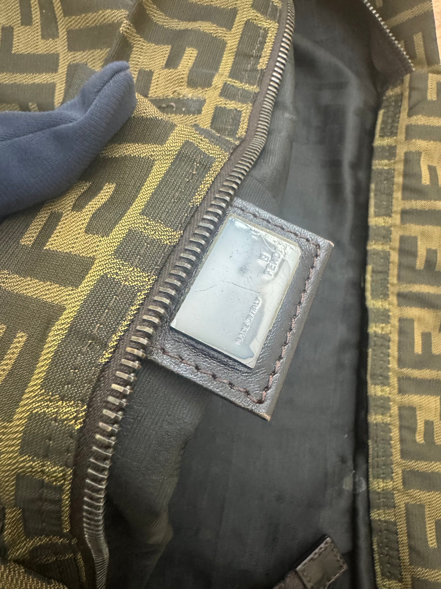 FENDI ZUCCA - TOTE BAG (Medium, Pre-loved)
