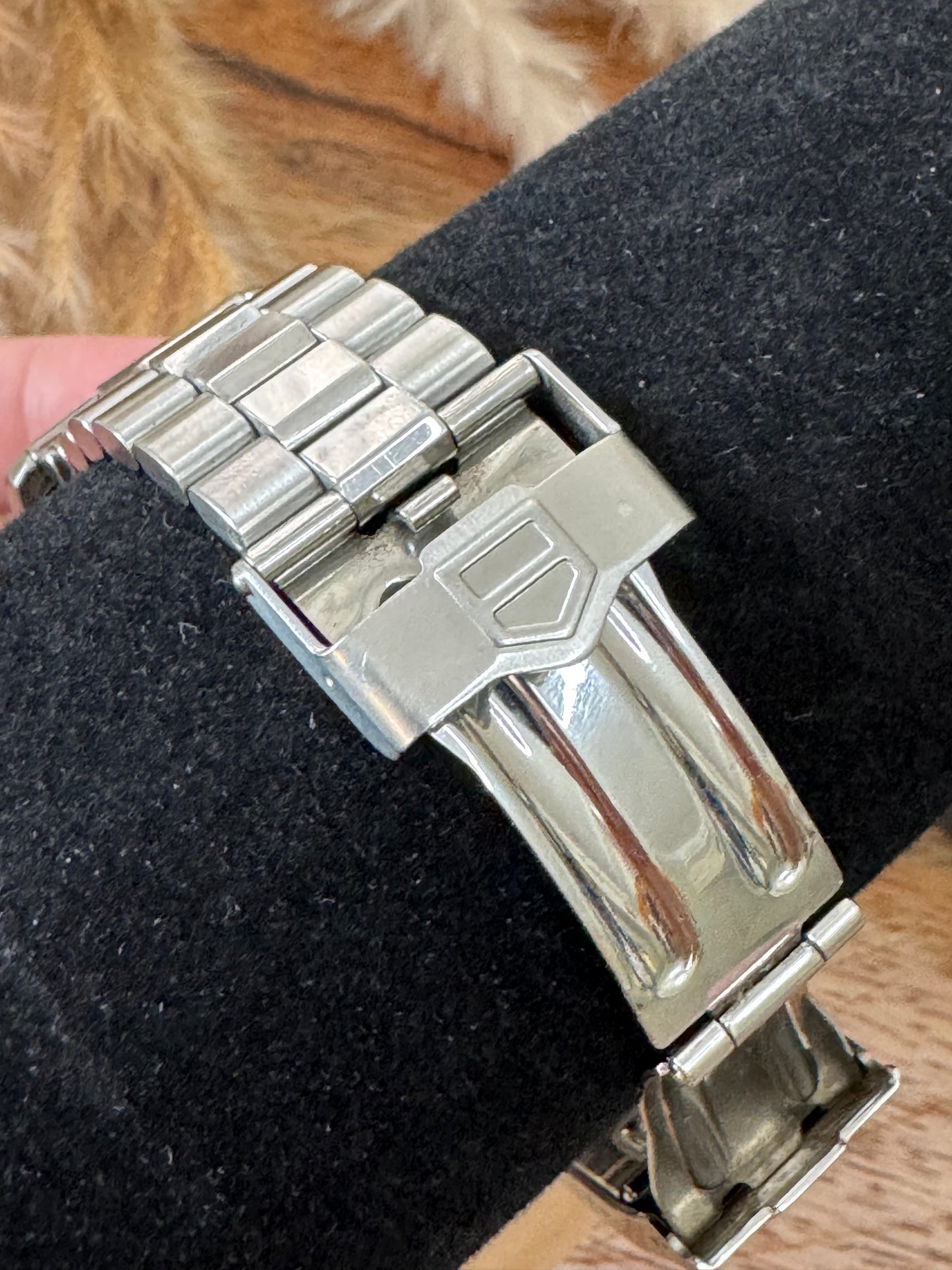 MENS WATCH BIG FACE (BLUE DIAL)