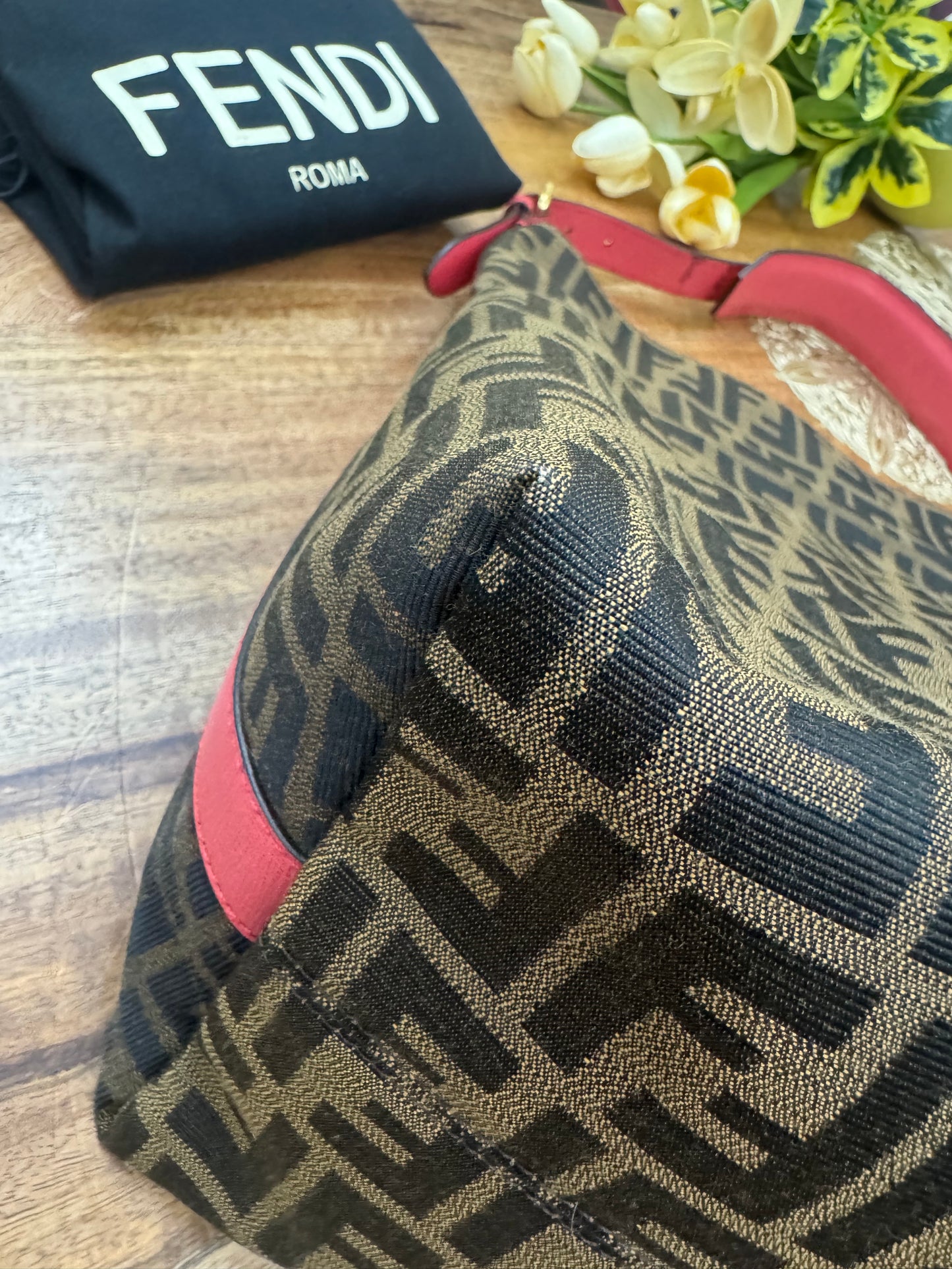 FENDI ZUCCA - HOBO SHOULDER BAG