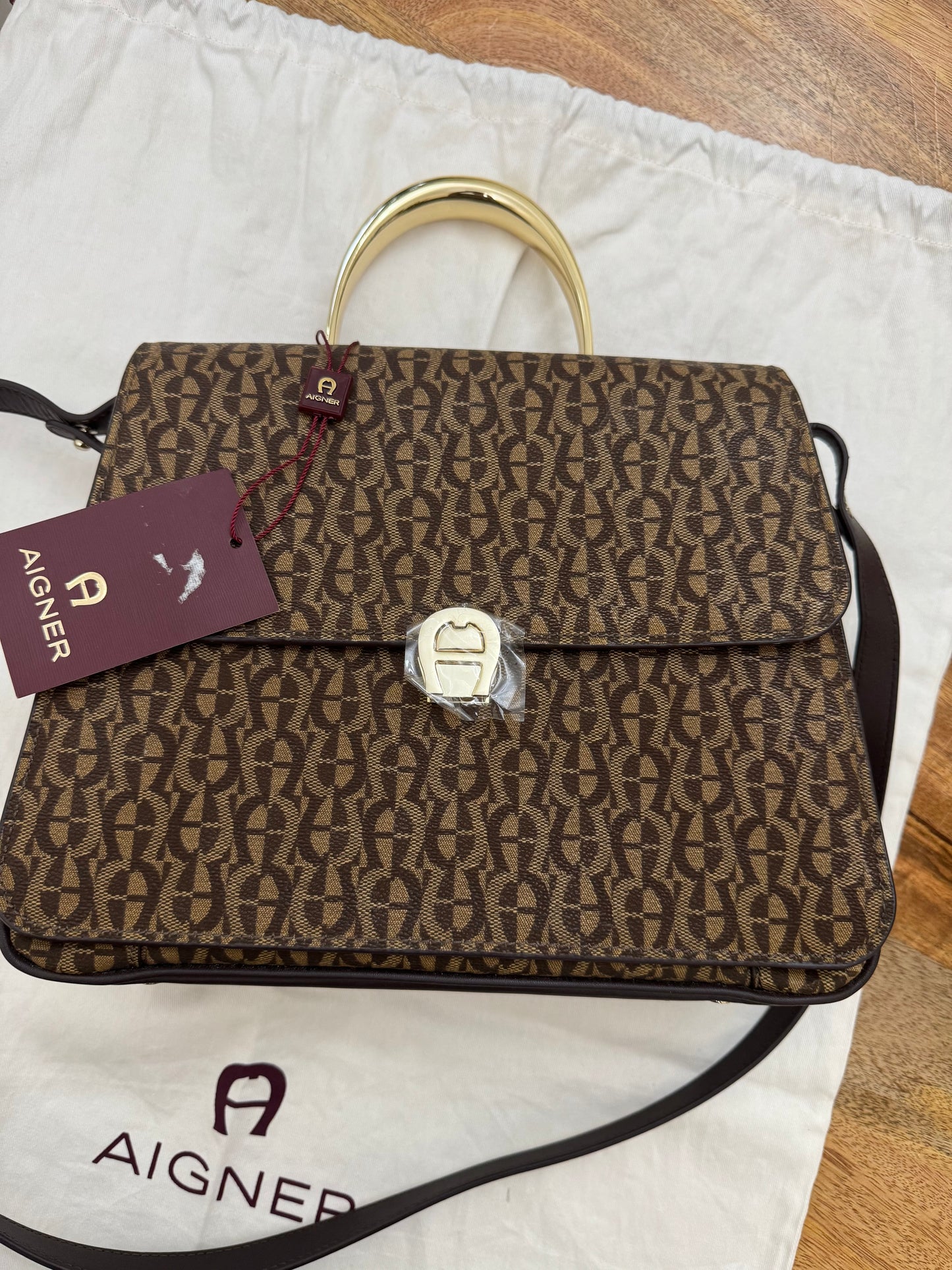 AIGNER - 3 WAY BAG (Unused, New)