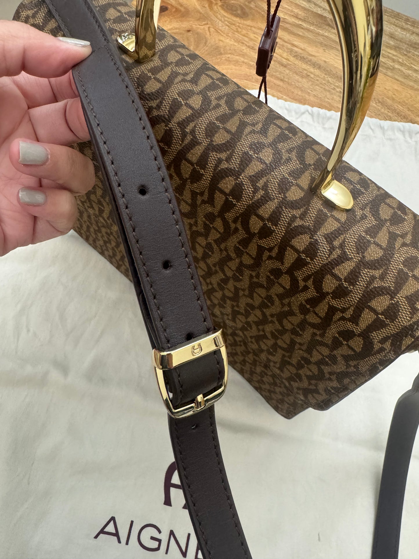 AIGNER - 3 WAY BAG (Unused, New)