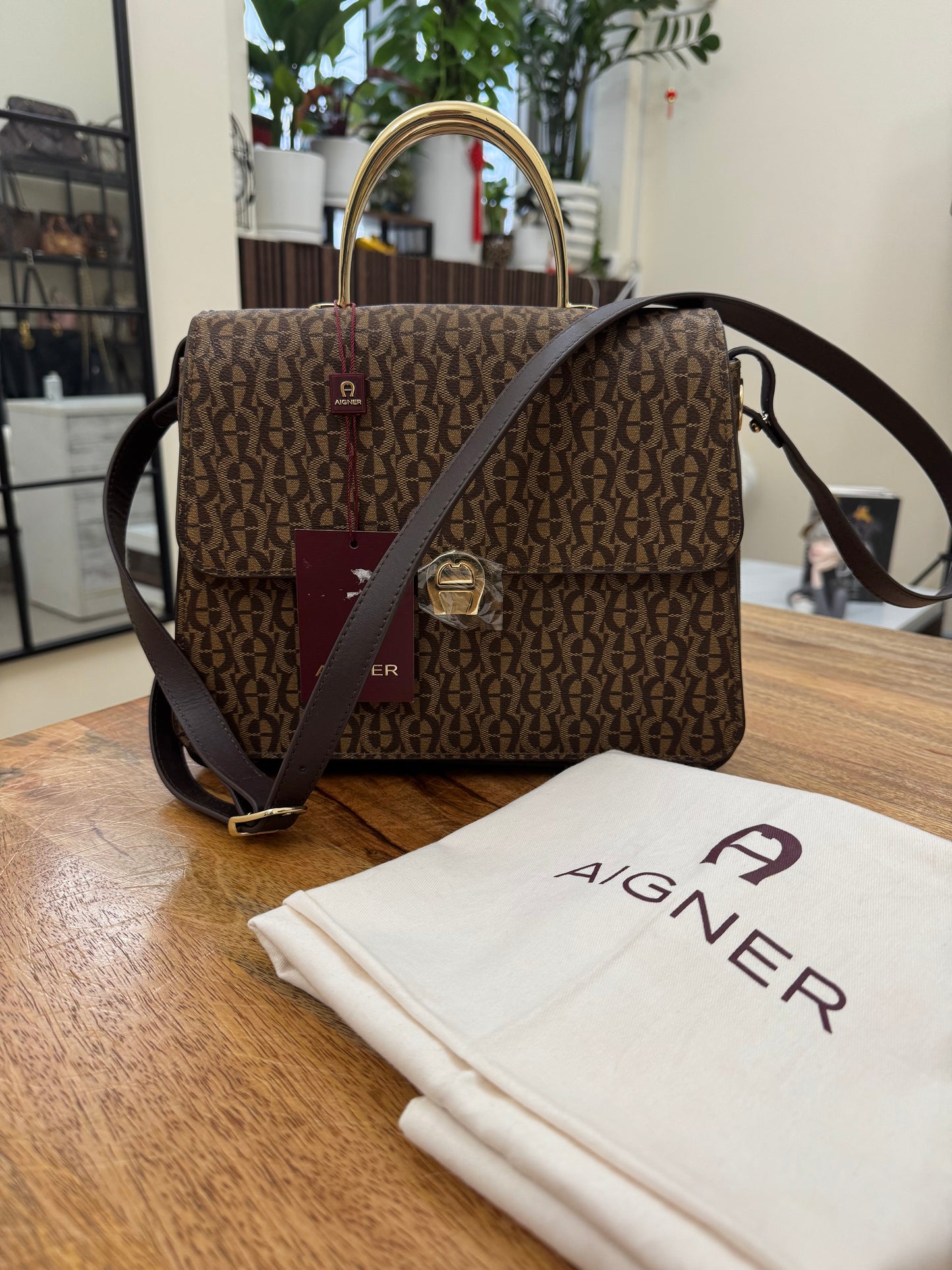 AIGNER - 3 WAY BAG (Unused, New)
