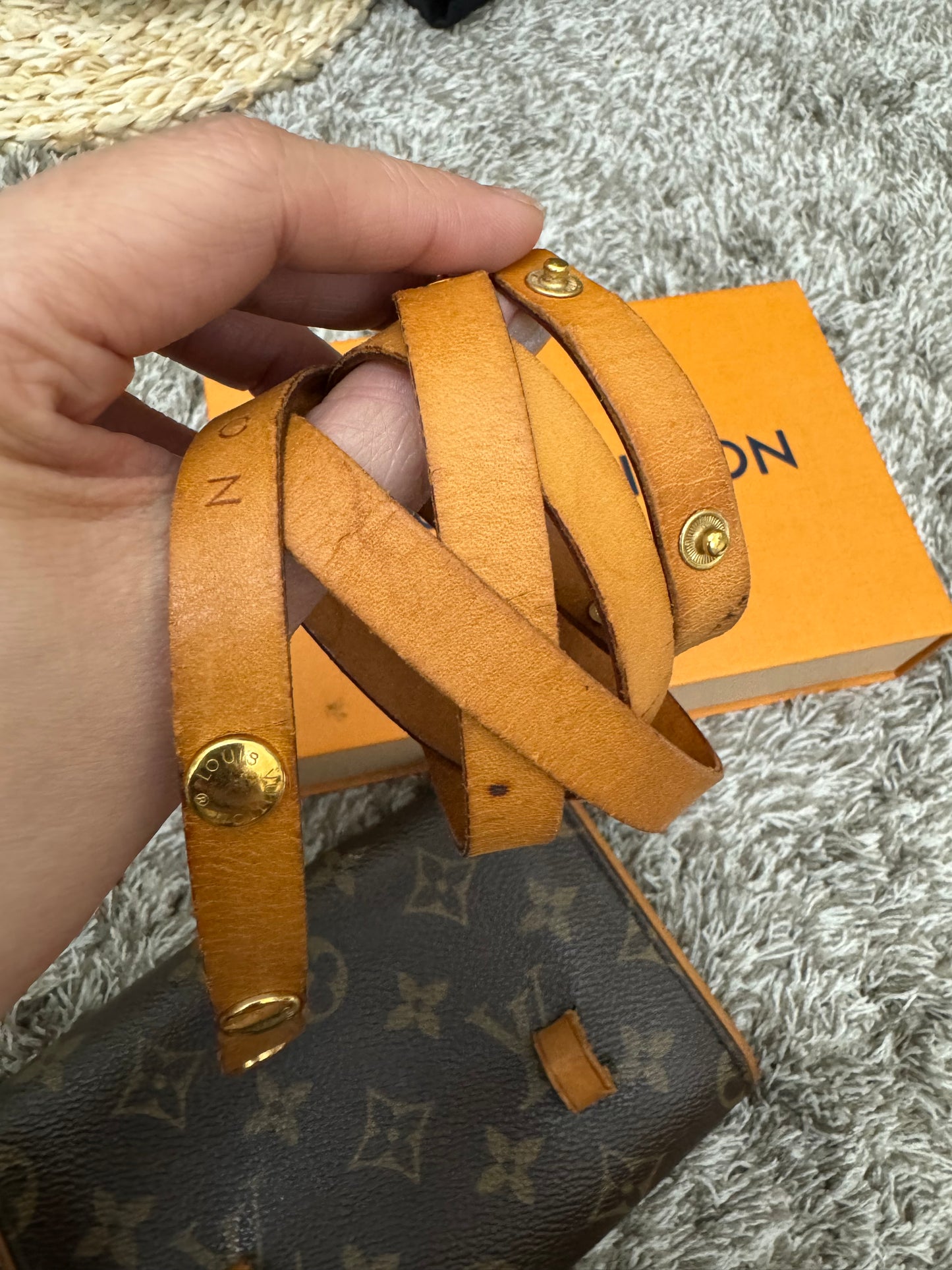 LOUIS VUITTON - POCHETTE FLORENTINE BELT BAG (Pre-loved)
