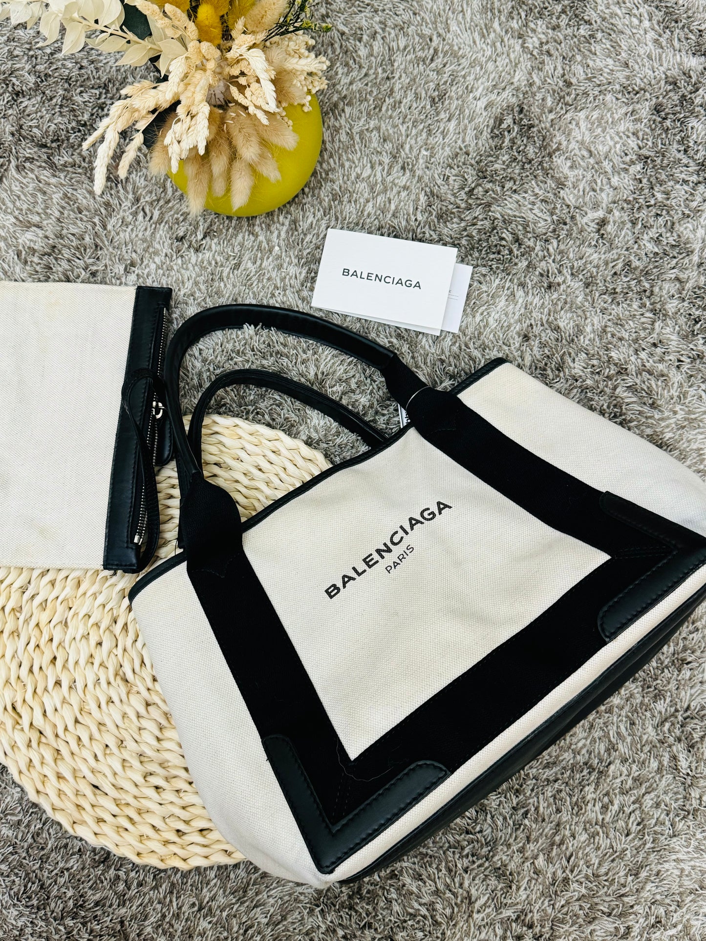 CABAS TOTE BAG + POUCH