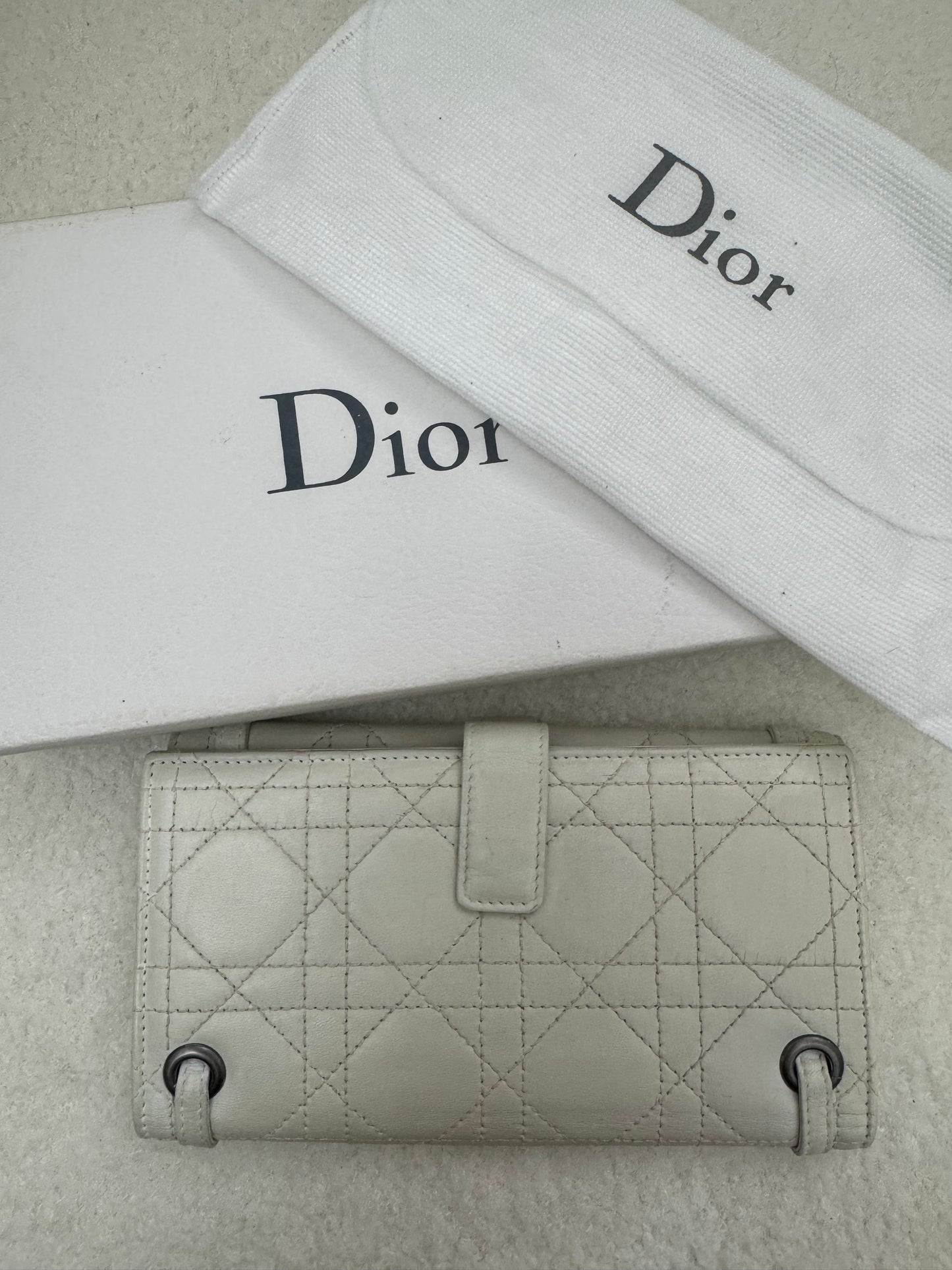 CHRISTIAN DIOR - LONG WALLET (Pre-loved)