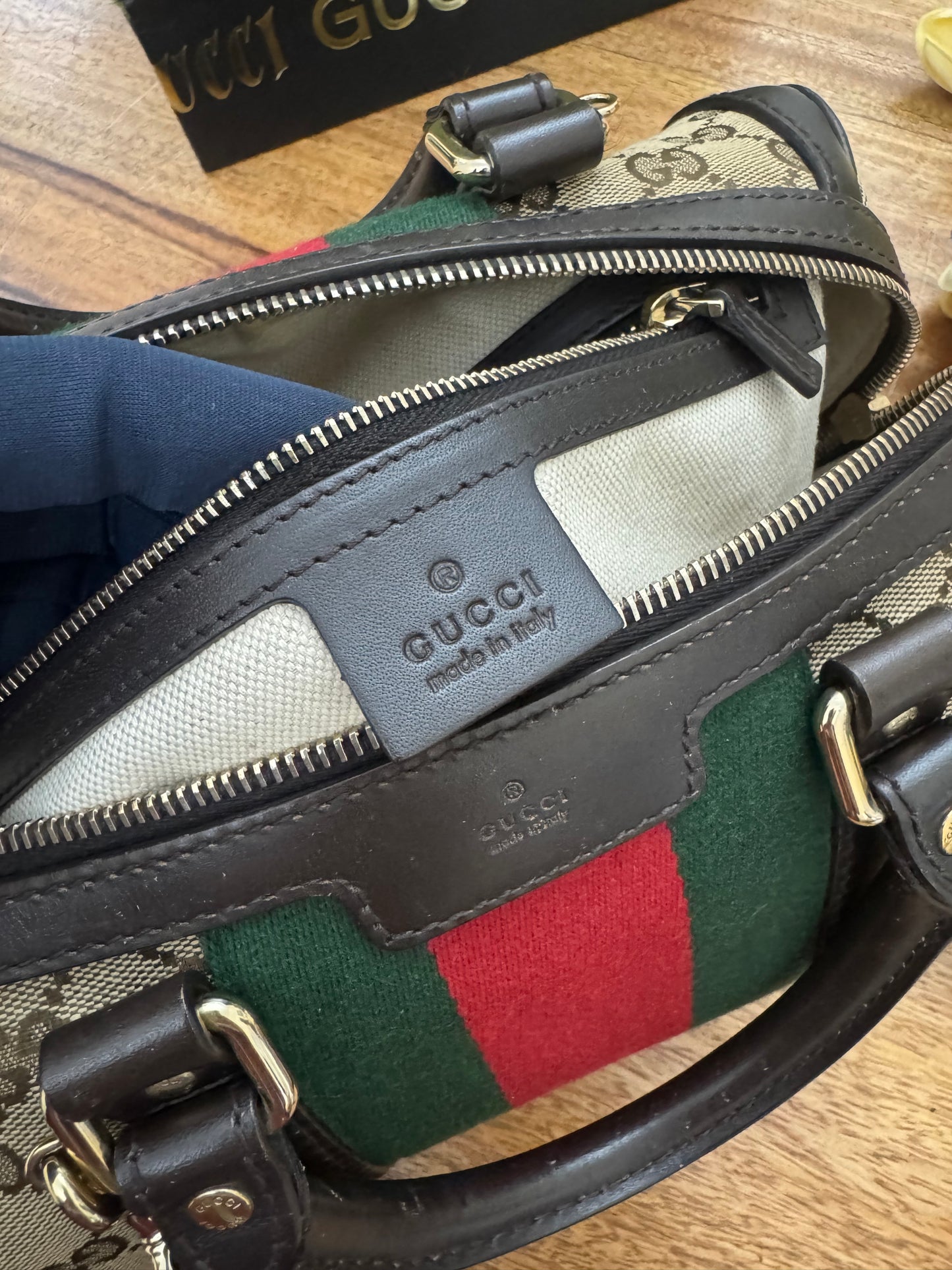 GUCCI - Ophidia boston bag (Pre-loved)