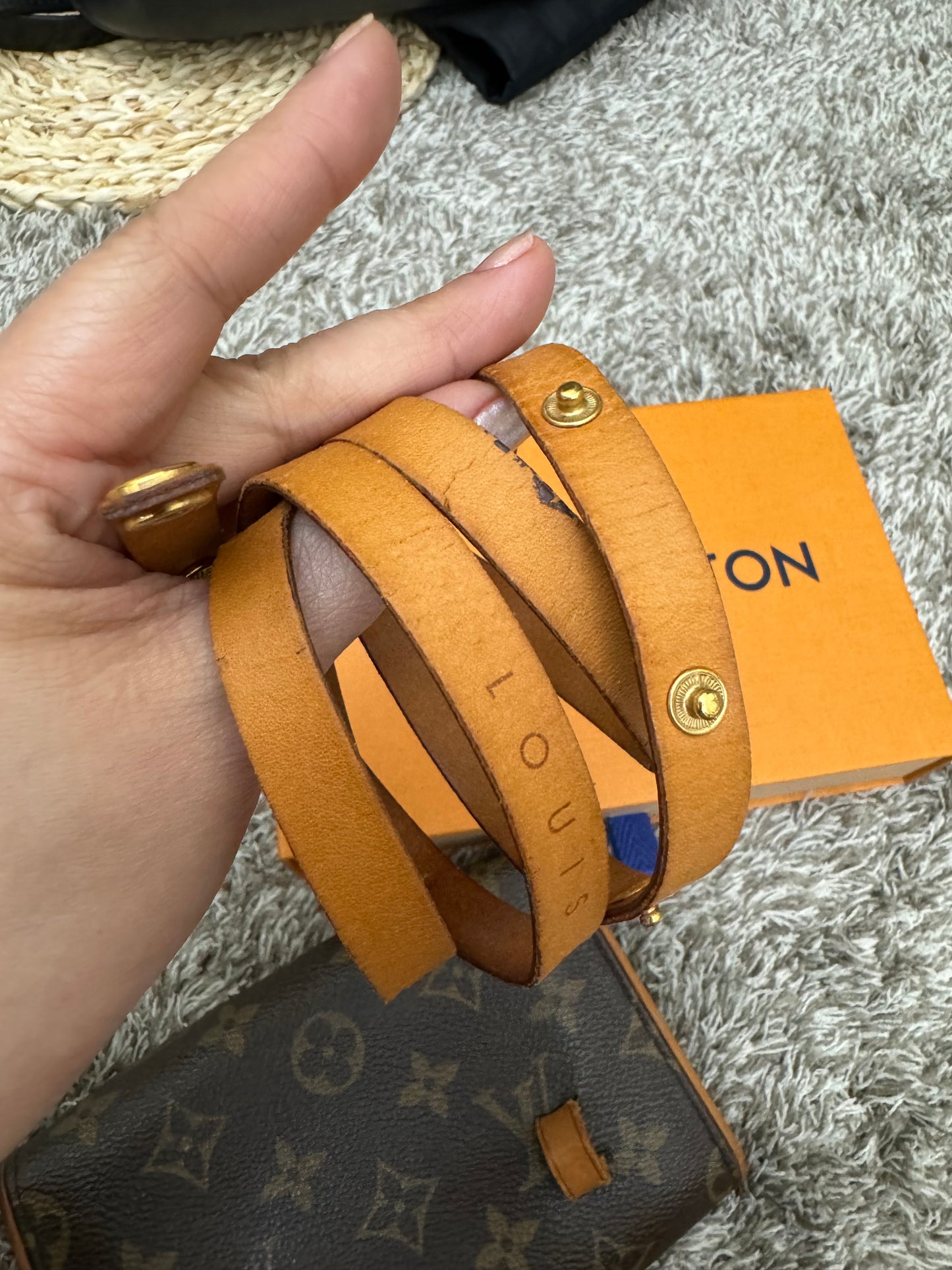 LOUIS VUITTON - POCHETTE FLORENTINE BELT BAG (Pre-loved)