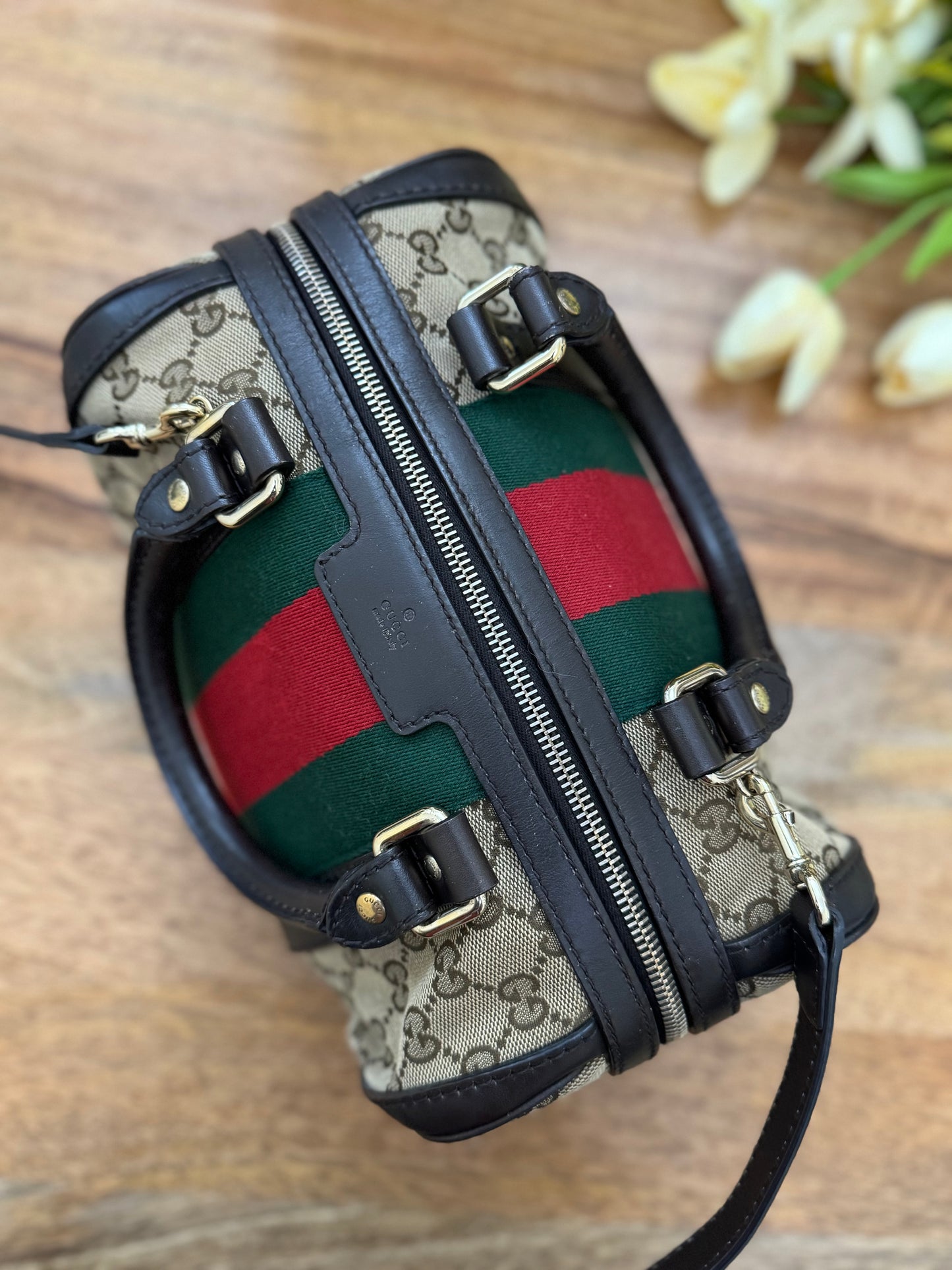 GUCCI - Ophidia boston bag (Pre-loved)