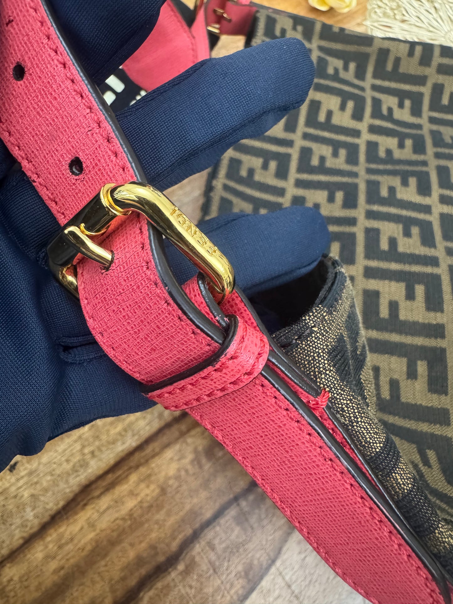 FENDI ZUCCA - HOBO SHOULDER BAG