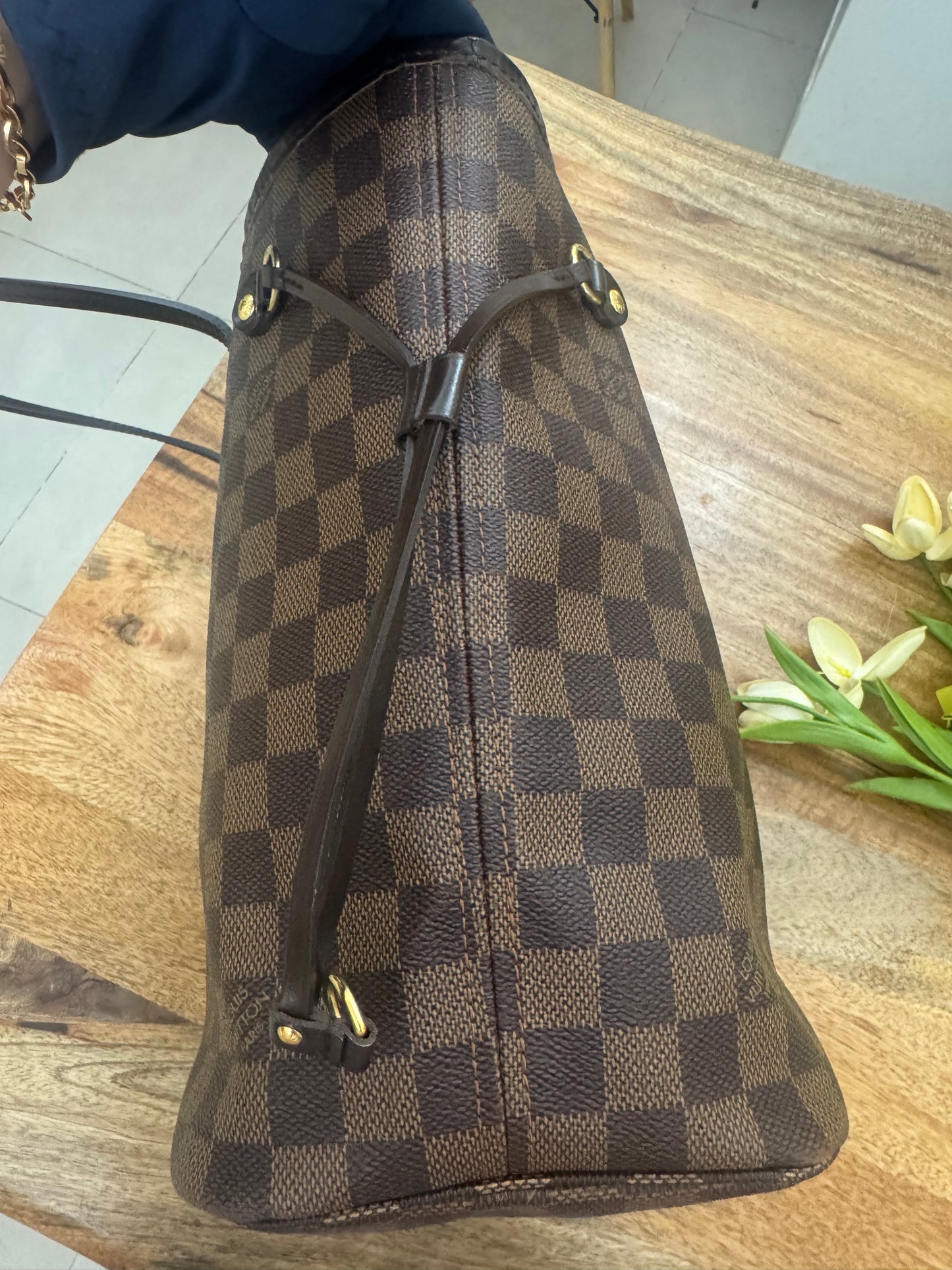 LOUIS VUITTON - NEVERFULL MM DE - (Pre-loved)