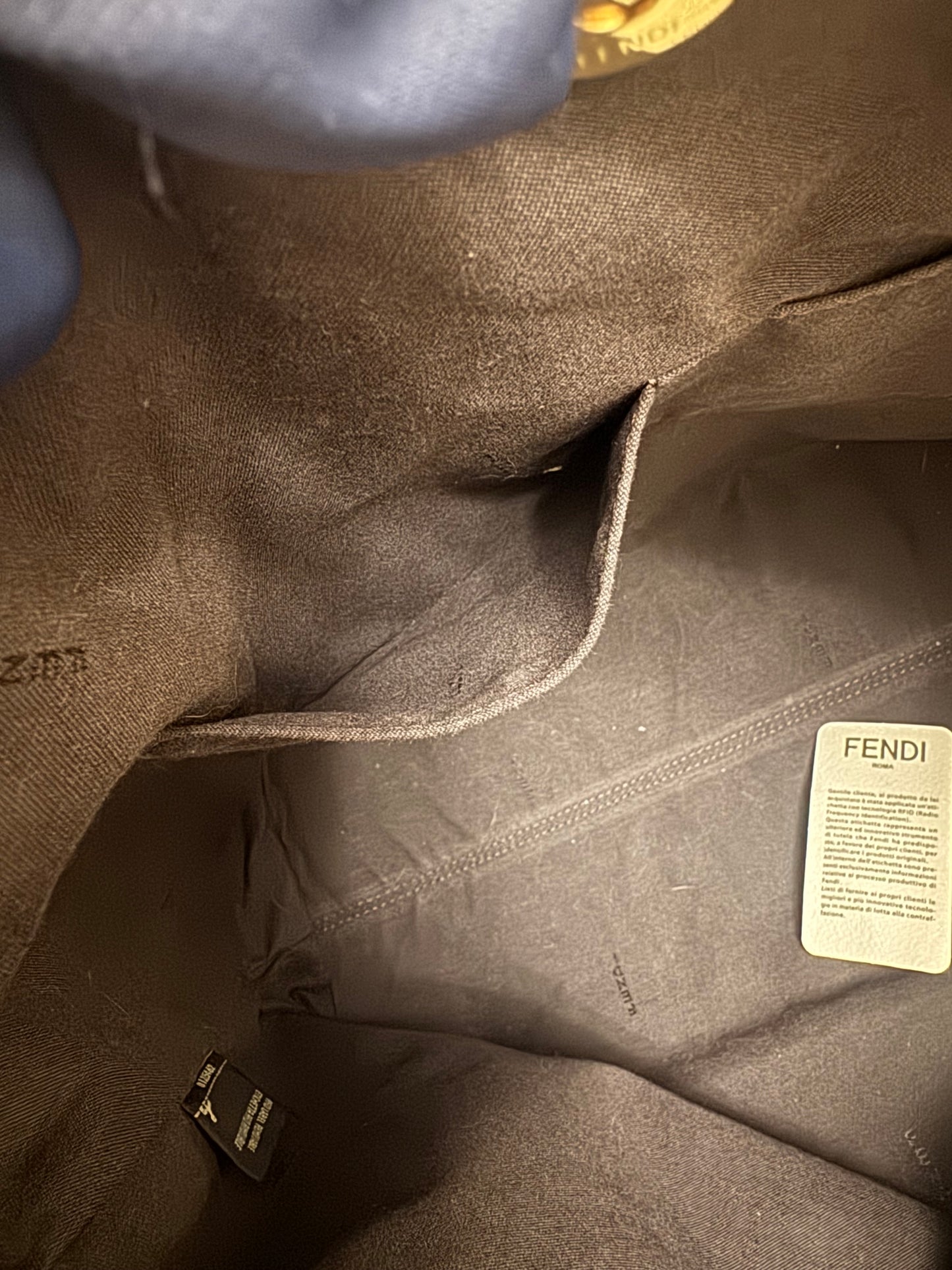 FENDI ZUCCA - HOBO SHOULDER BAG