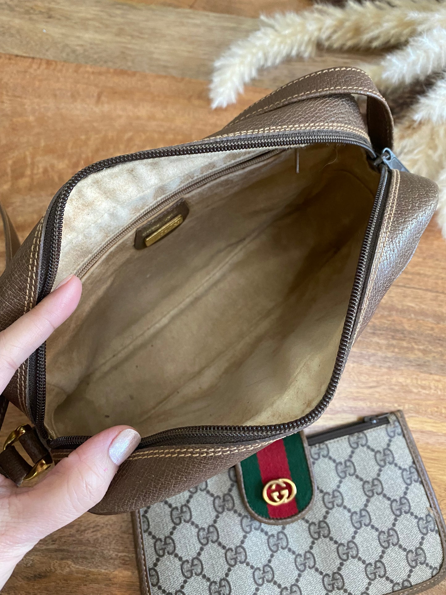 SLING BAG with INSERT POUCH