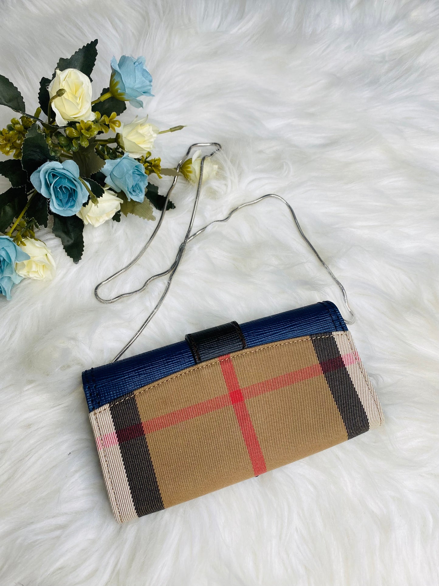 LONG WALLET (Leather and Canvass combination)