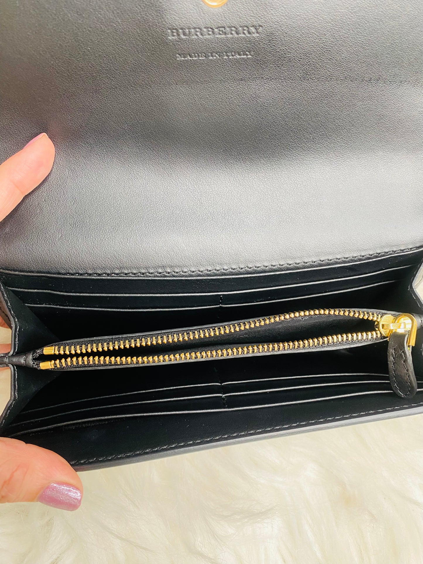 LONG WALLET (Leather and Canvass combination)