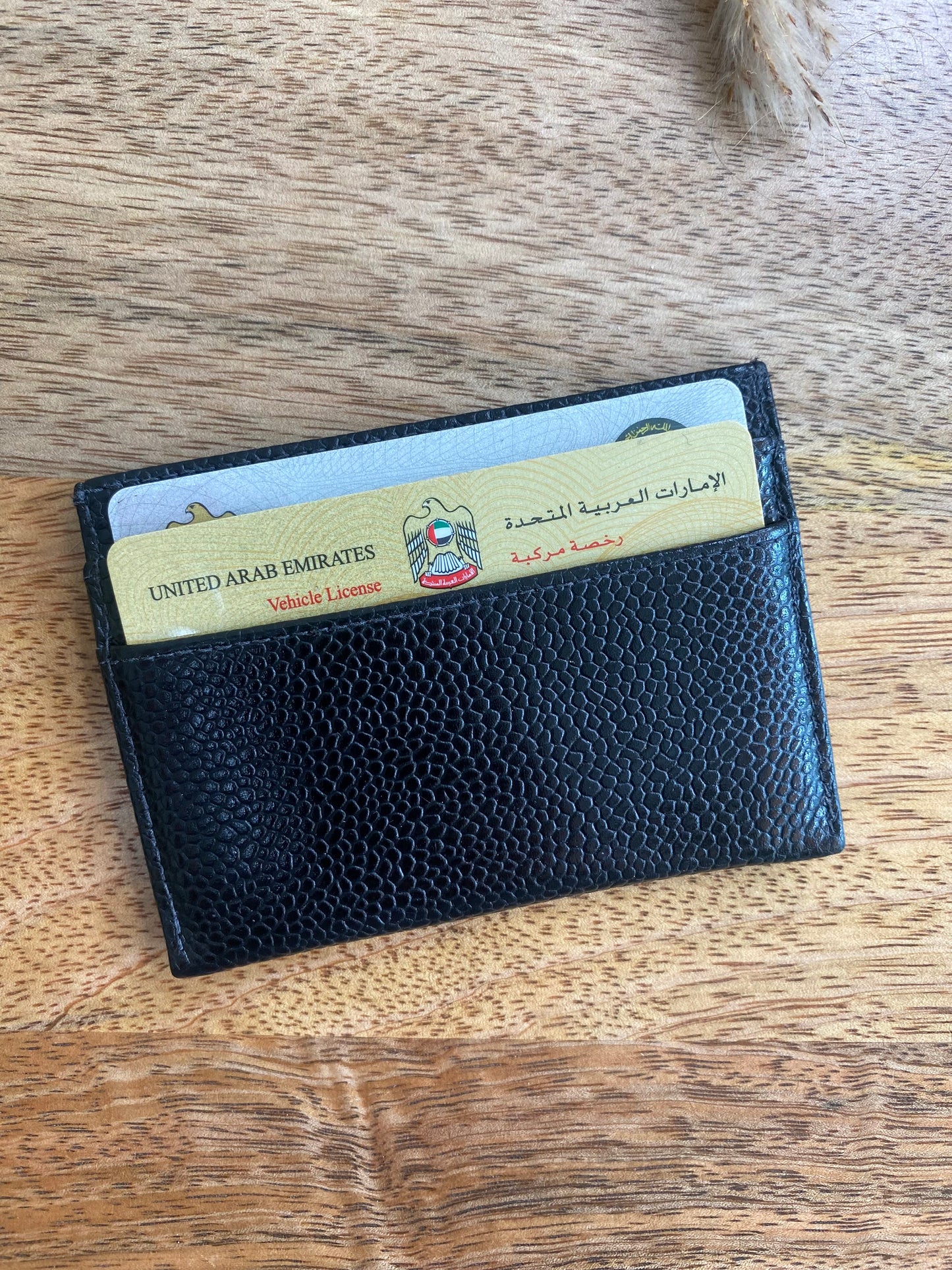 CAVIAR SLEEVE TYPE CARD HOLDER (with hologram)
