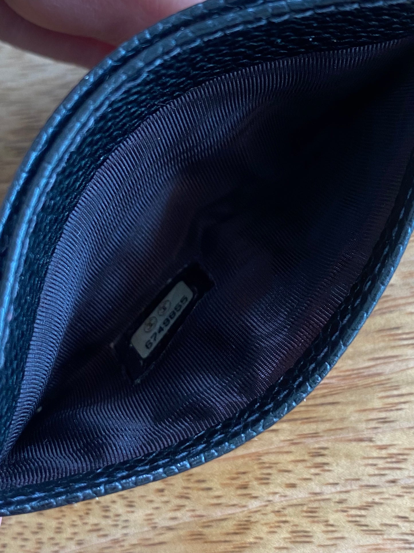 CAVIAR SLEEVE TYPE CARD HOLDER (with hologram)
