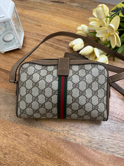 GUCCI - OPHIDIA SLING, Medium - (Pre-loved)