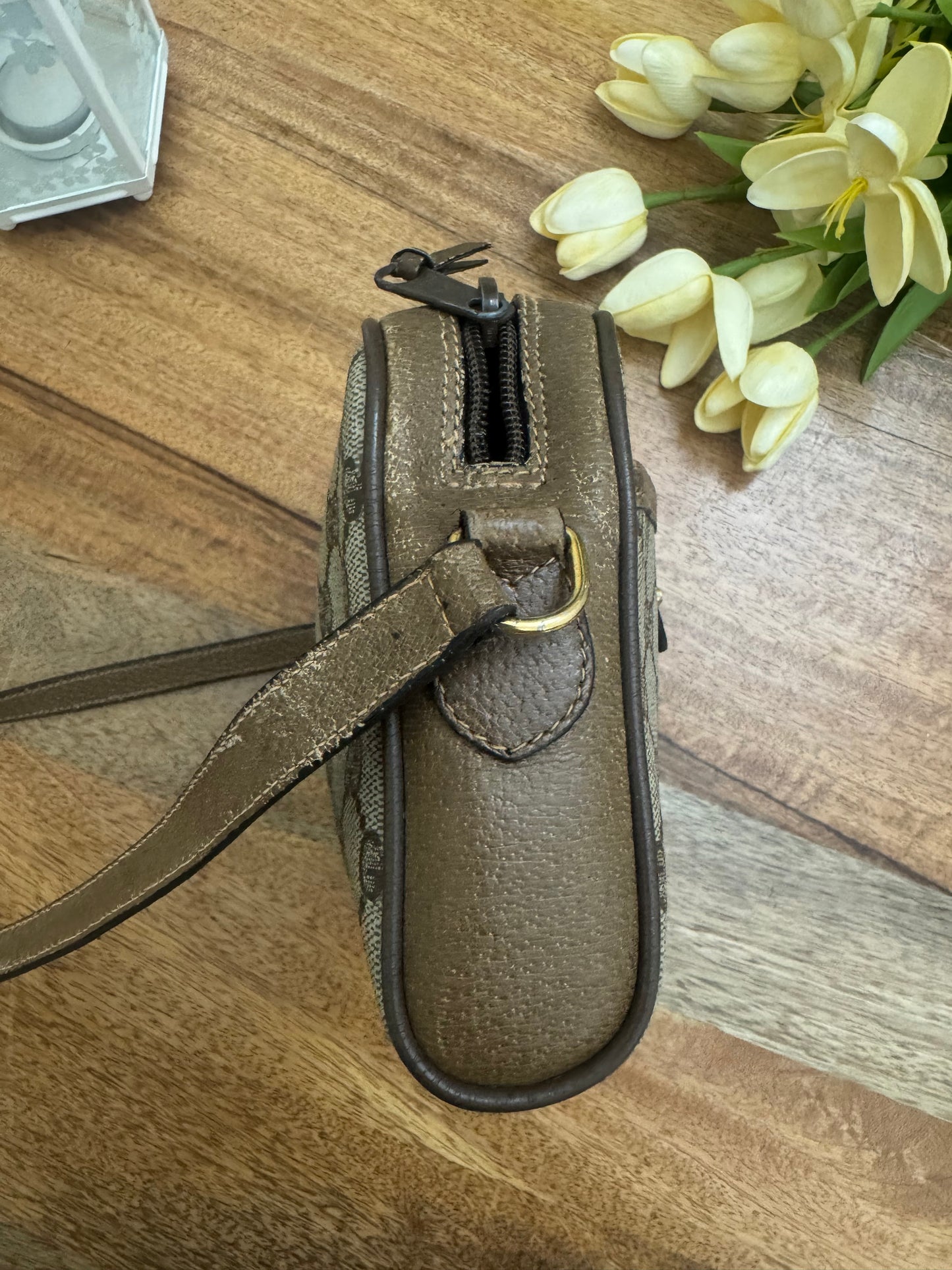 GUCCI - OPHIDIA SLING, Medium - (Pre-loved)