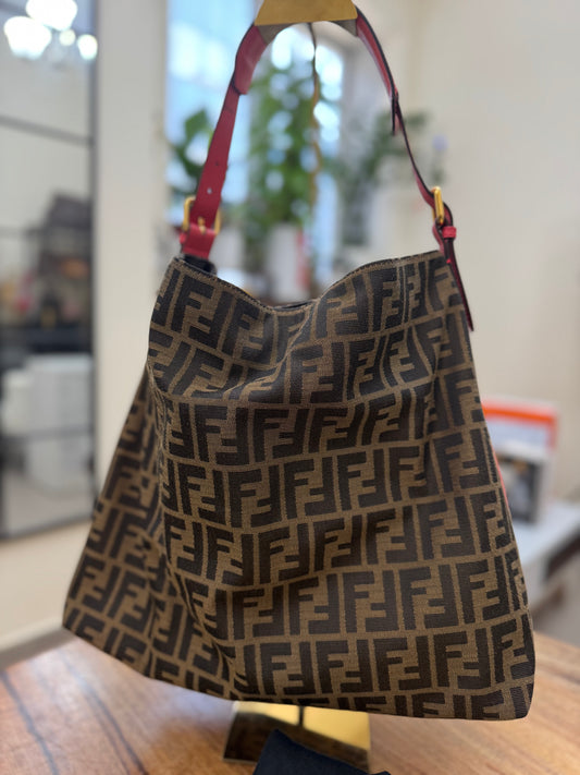 FENDI ZUCCA - HOBO SHOULDER BAG