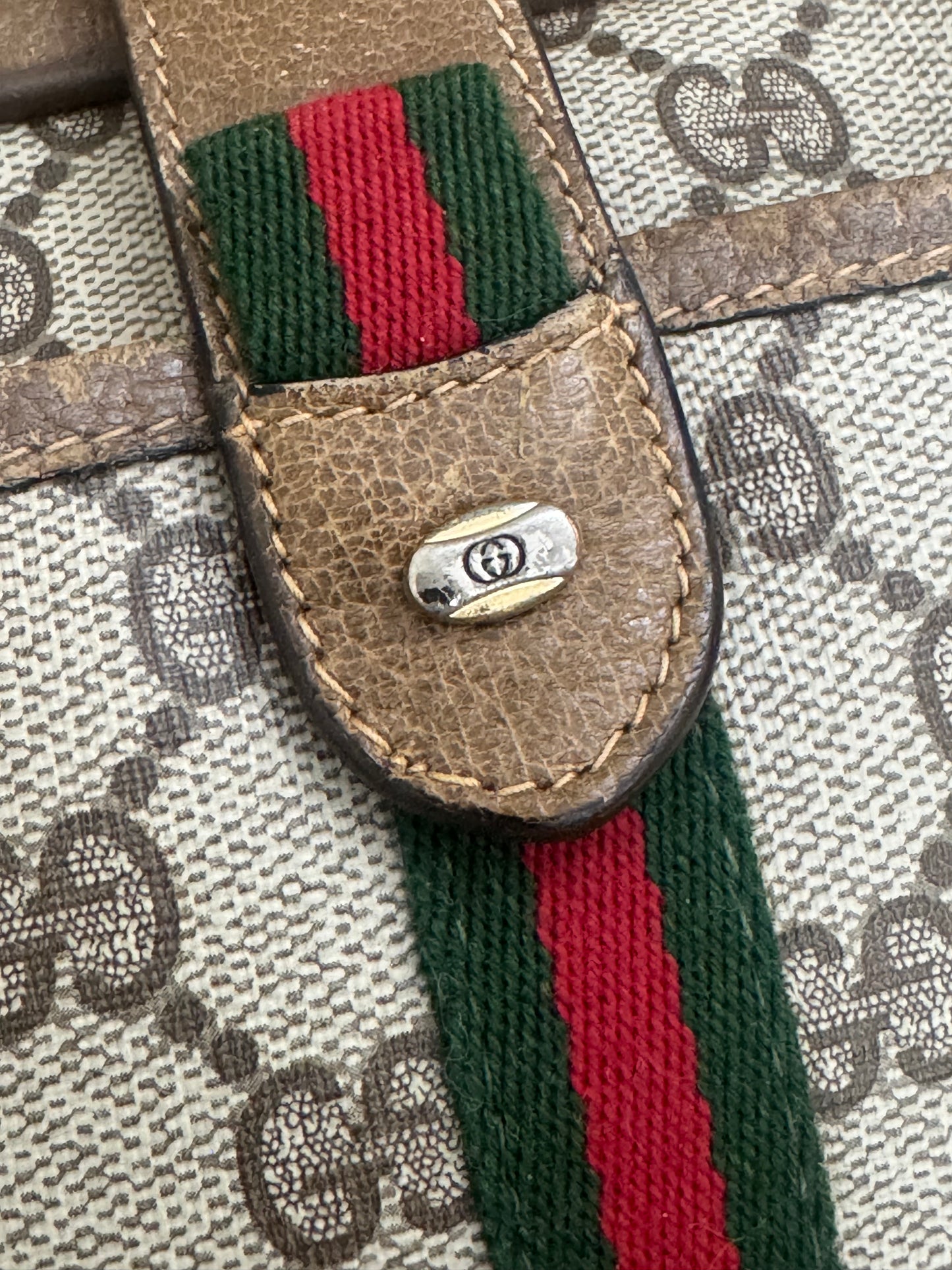 GUCCI - OPHIDIA SLING, Medium - (Pre-loved)