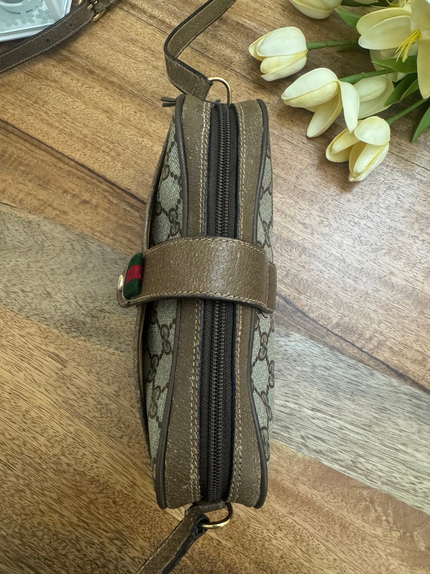 GUCCI - OPHIDIA SLING, Medium - (Pre-loved)