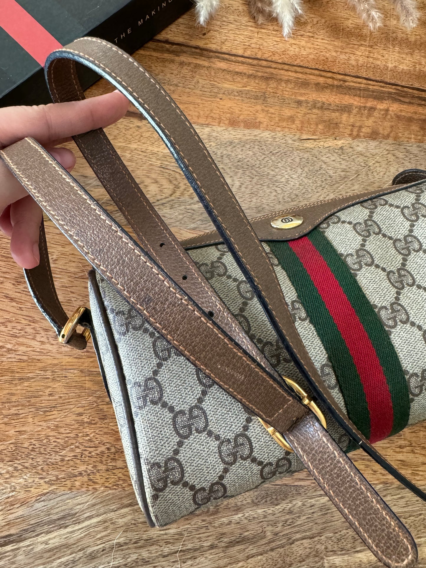 GUCCI SLING in Sherry line