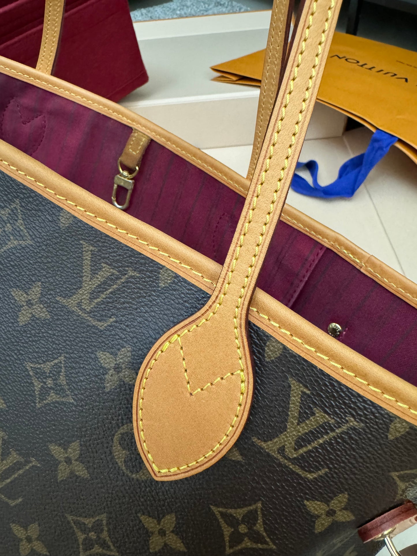 LOUIS VUITTON NEVERFULL MM (Tote bag)