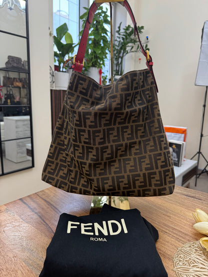 FENDI ZUCCA - HOBO SHOULDER BAG