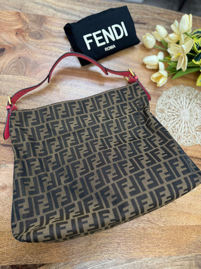 FENDI ZUCCA - HOBO SHOULDER BAG
