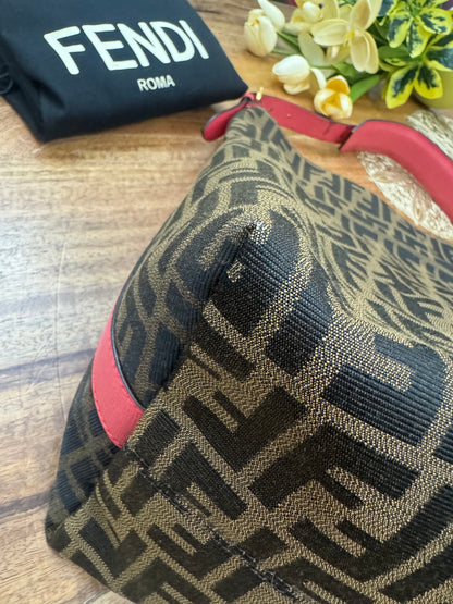 FENDI ZUCCA - HOBO SHOULDER BAG