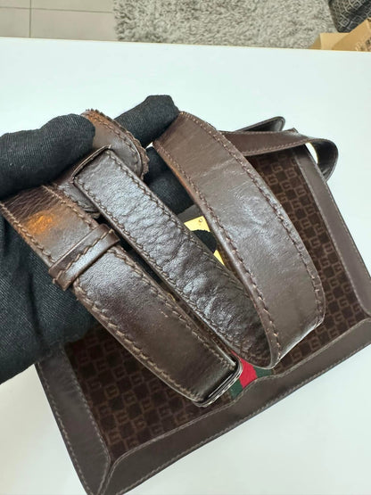 GUCCI - SUEDE SLING /  SHOULDER BAG - (Pre-loved)