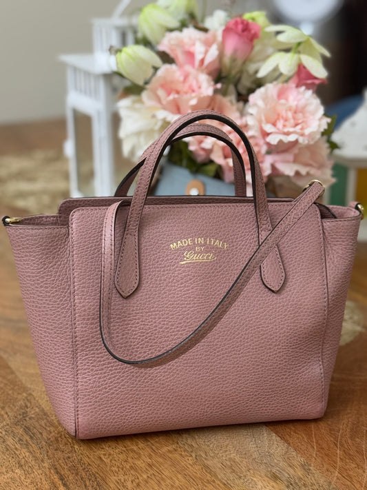 GUCCI - SWAY SLING BAG, 2 way - (Pre-loved)
