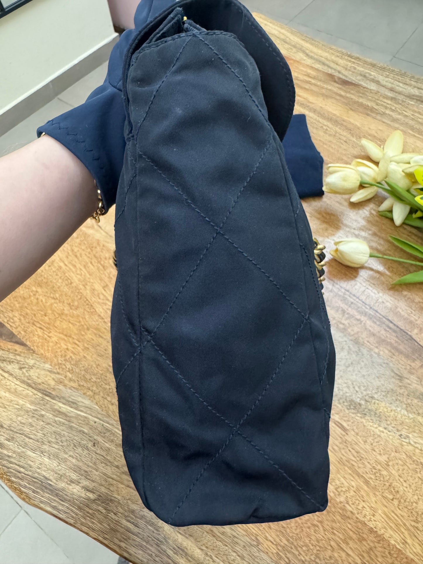 PRADA - SHOULDER BAG CHAIN NYLON (Pre-loved)