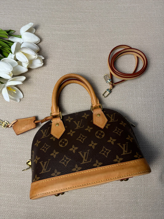 LOUIS VUITTON - ALMA BB (Microchip)