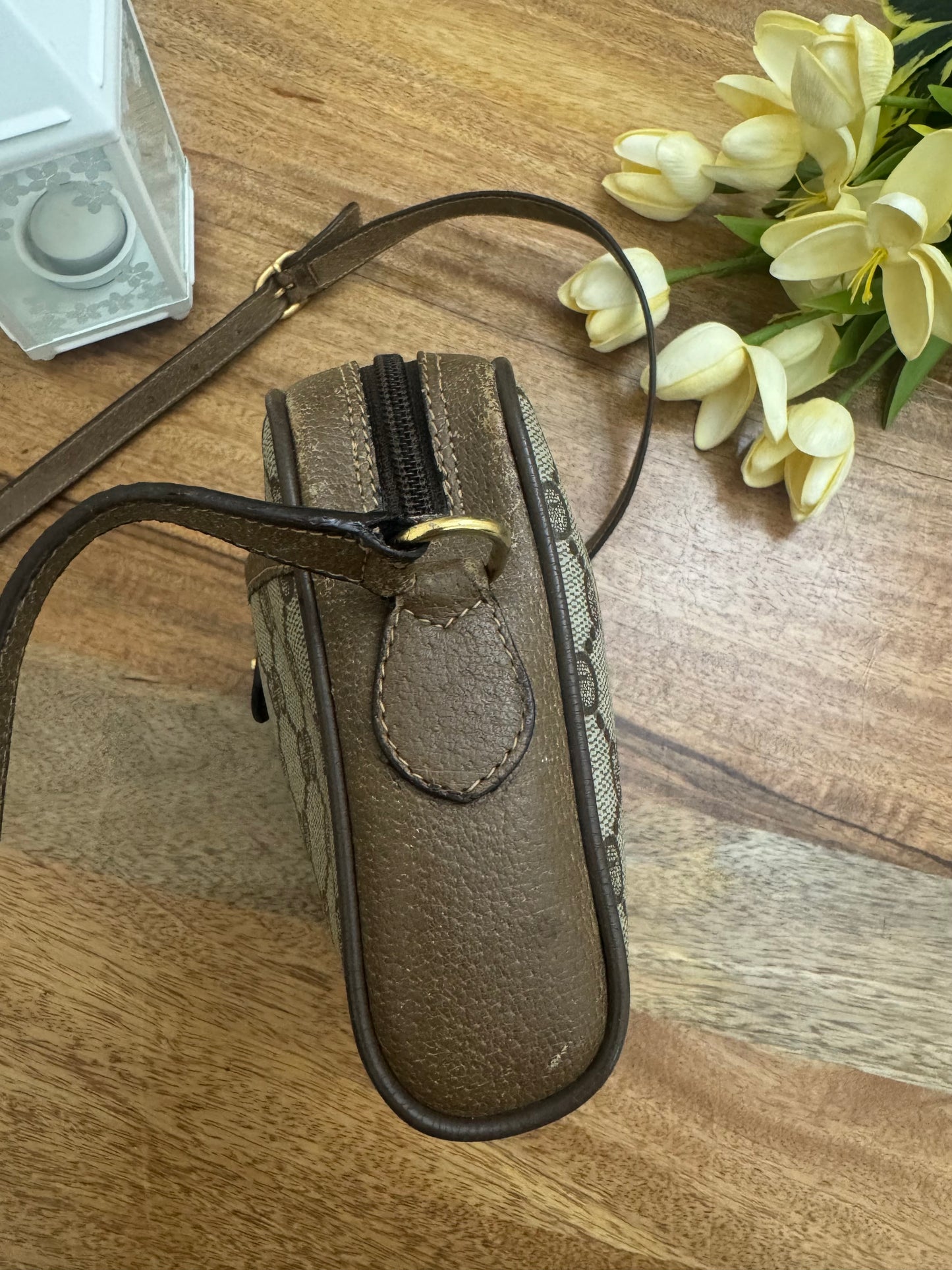 GUCCI - OPHIDIA SLING, Medium - (Pre-loved)